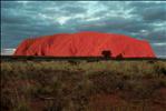 Uluru at sunset